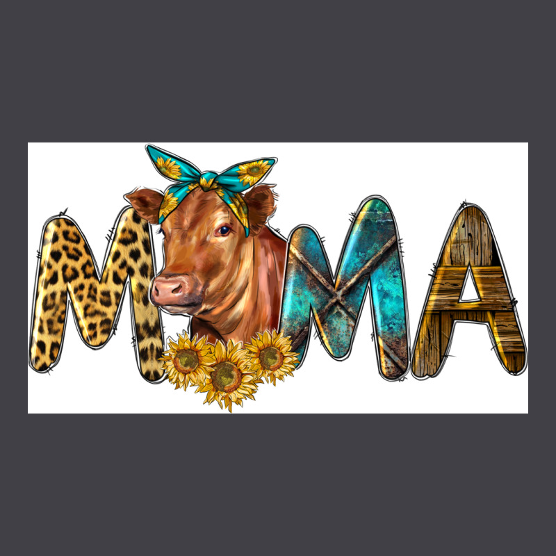 Western Cow Red Angus Mama Heavyweight Hoodie by LillyAllenDesigns | Teevron