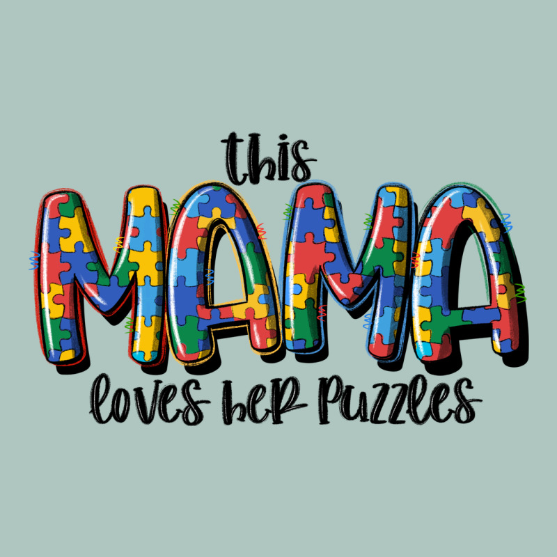 This Mama Loves Her Puzzle Premium Sweatshirt by MaliasSmallBusiness | Teevron