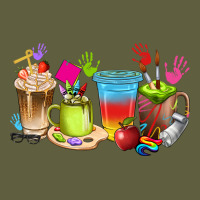 Art Teacher Coffee Cups Vintage Tee | Teevron