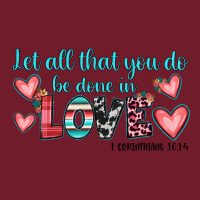 Let All That You Do Be Done In Love Zipper Hoodie | Teevron