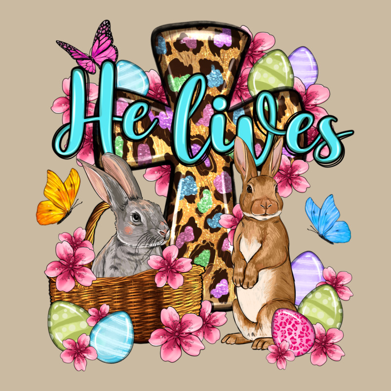 Easter Day He Lives Long Sleeve Tee by OliviaCreatesArt | Teevron