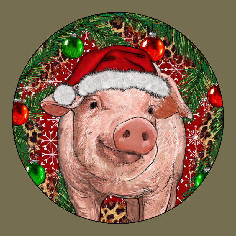 Pig Christmas Vintage Hoodie by RanaPortraitStore | Teevron