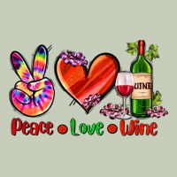 Peace Love Wine Ladies Tee | Teevron