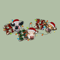 Hohoho Christmas Cows Urban Heavy Tee | Teevron