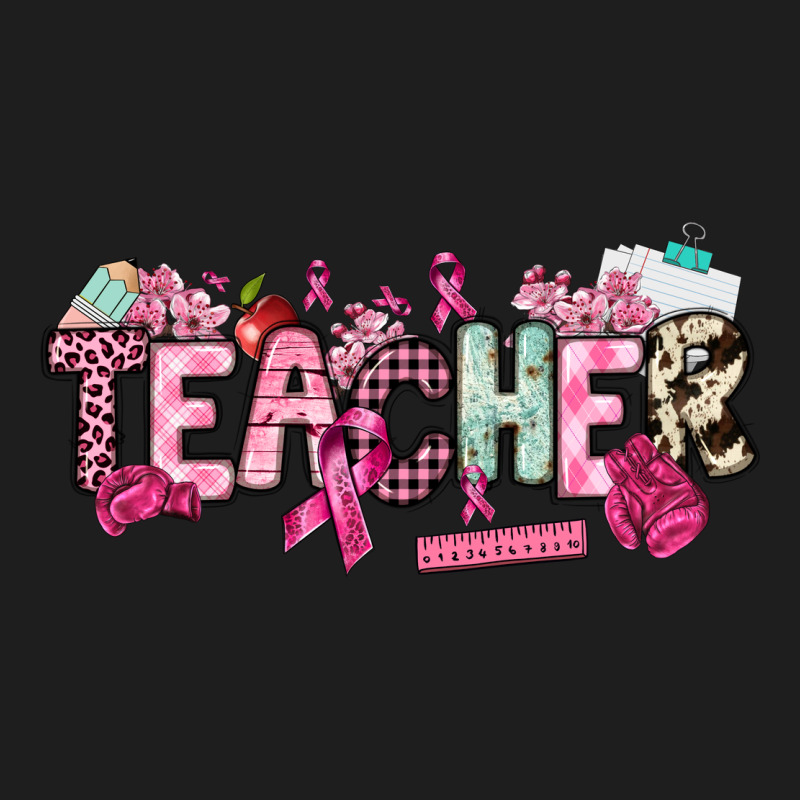 Cancer Awareness Teacher Heavyweight Hoodie by NancyCooperArtShop | Teevron