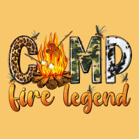 Camp Fire Legend With Fire Vintage Hoodie | Teevron
