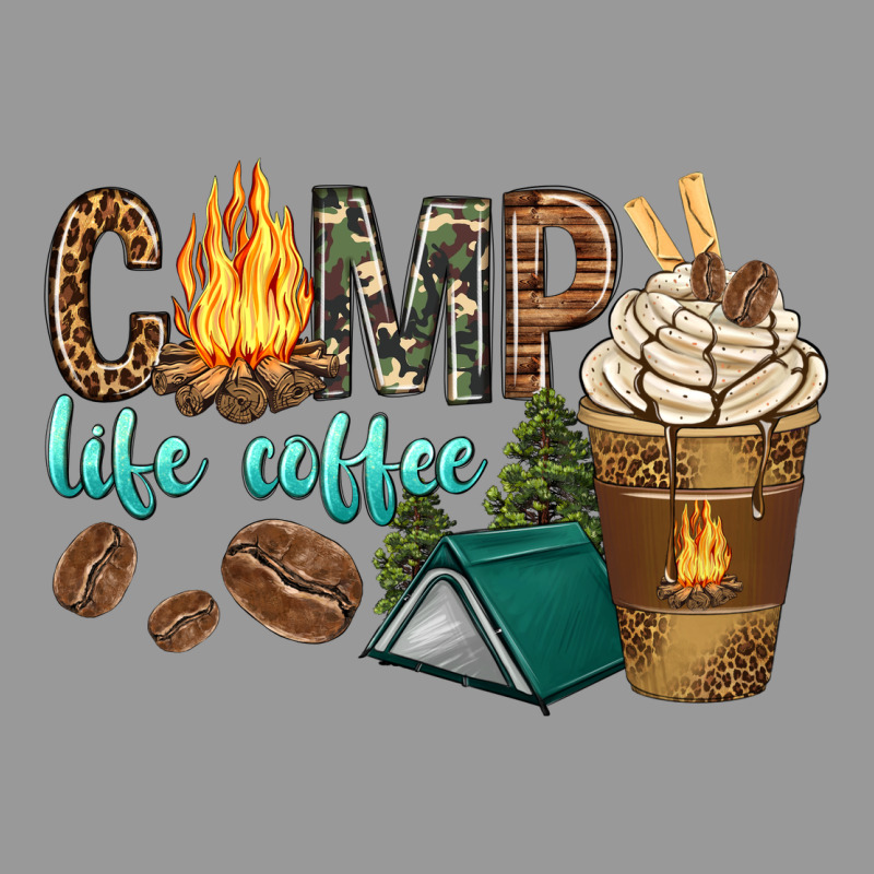 Camp Life Coffee With Coffee Cup Vintage Hoodie by texasbilliewilder | Teevron
