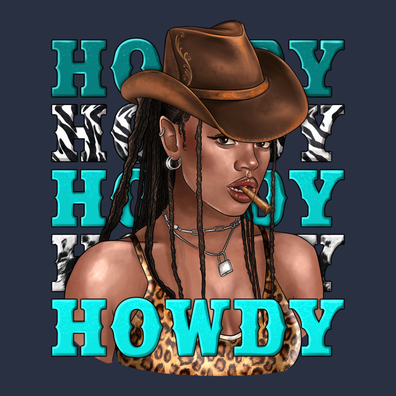 Howdy Howdy Black Girl Heavyweight Sweatshirt by texasbilliewilder | Teevron