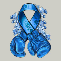 Blueribbon With Boxing Gloves Heavyweight Hoodie | Teevron
