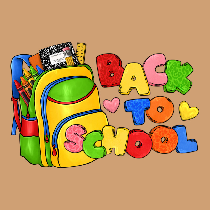 Back To School With School Bag Vintage Tee by texasbilliewilder | Teevron