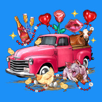 Valentine's Day Truck Farm Animals Classic Tee | Teevron