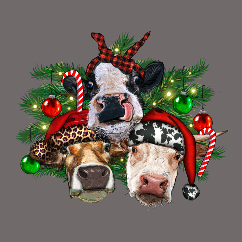 Christmas Cows With Tree Urban Heavy Tee by RanaPortraitStore | Teevron