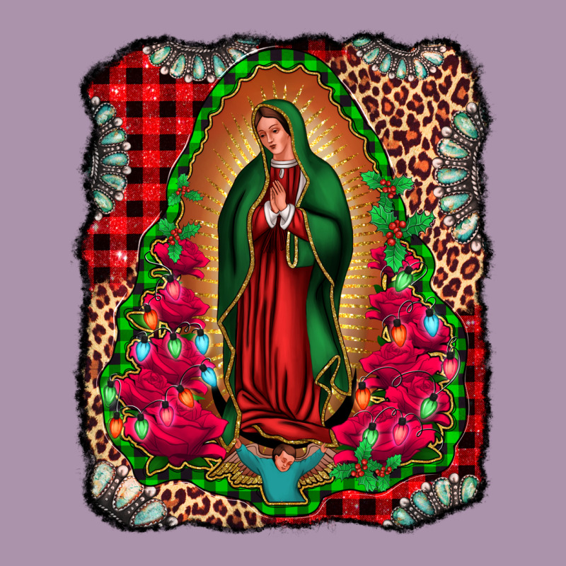 Our Lady Of Guadalupe Christmas Heavyweight Hoodie by Jasminsmagicworld | Teevron