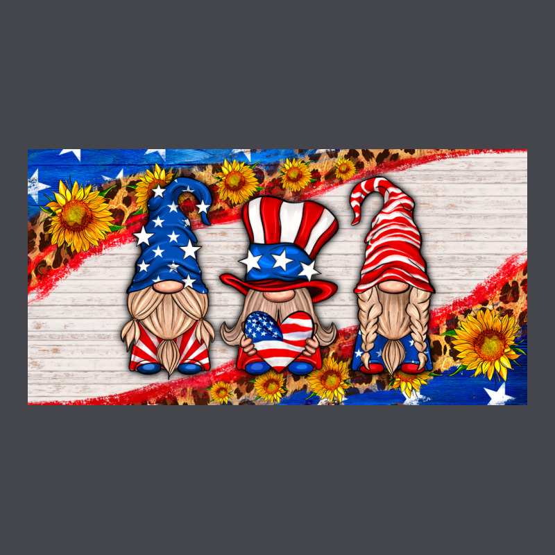 Usa Gnome License Plate Long Sleeve Tee by HRA Design Shop | Teevron