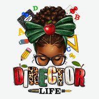 Director Life Afro Messy Bun Urban Heavy Tee | Teevron