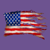 Tattered American Flag Vintage Tee | Teevron