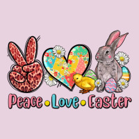 Peace Love Easter Ladies Tee | Teevron