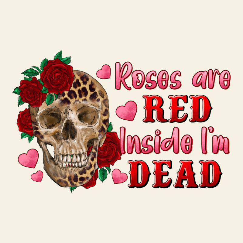 Roses Are Red Inside I'm Dead Skull Vintage Tee by RanaPortraitStore | Teevron