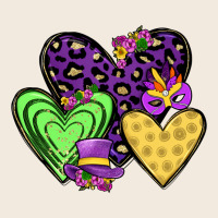 Hearts Mardi Gras Zipper Hoodie | Teevron