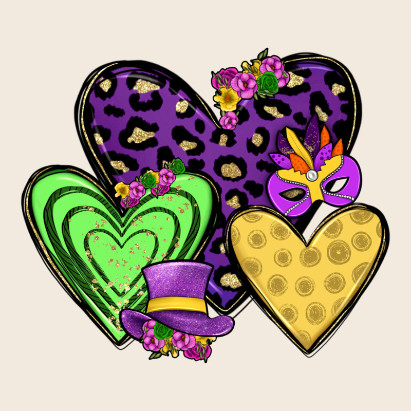 Hearts Mardi Gras Zipper Hoodie by JahusDesignShop | Teevron