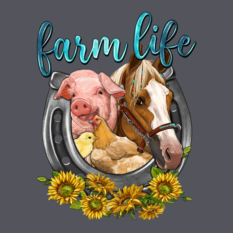 Chicken Pig Horse Farm Life Vintage Hoodie by texasbilliewilder | Teevron