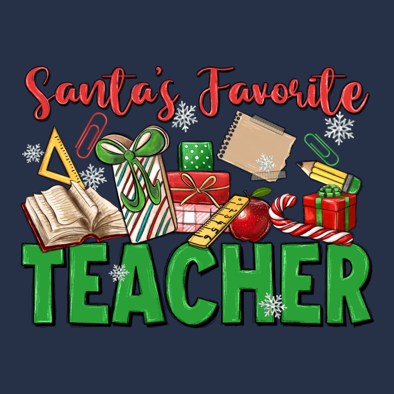 Santa's Favorite Teacher Premium Hoodie by MaliasSmallBusiness | Teevron