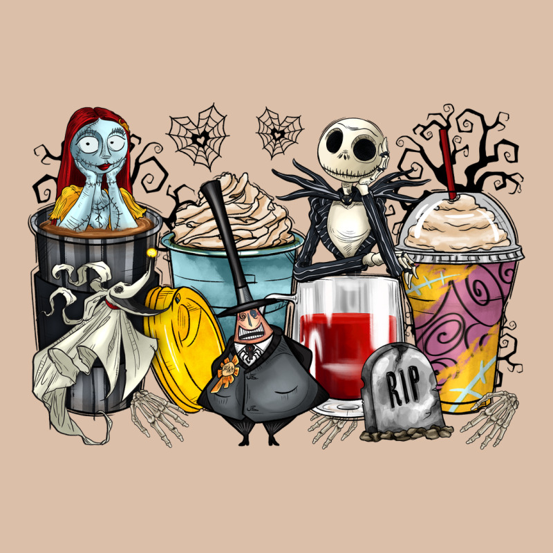 Cartoon Characters Coffee Cups Urban Heavy Tee by Zillion Design Studio | Teevron