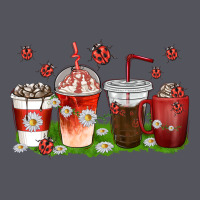 Coffee Cups Lady Bug With Daisies Vintage Hoodie | Teevron