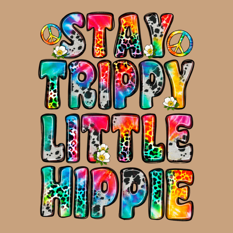 Stay Trippy Little Hippie Vintage Tee by Zillion Design Studio | Teevron