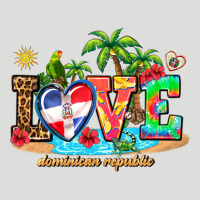 Love Dominican Republic Zipper Hoodie | Teevron