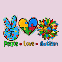 Peace Love Autism Ladies Tee | Teevron