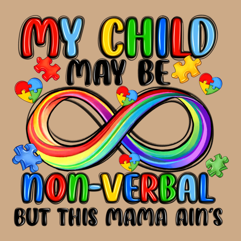 My Child May Be Non Verbal But This Mama Ain's Vintage Hoodie by JahusDesignShop | Teevron