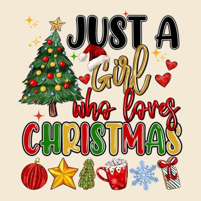 Just A Girl Who Loves Christmas Premium Hoodie by MaliasSmallBusiness | Teevron