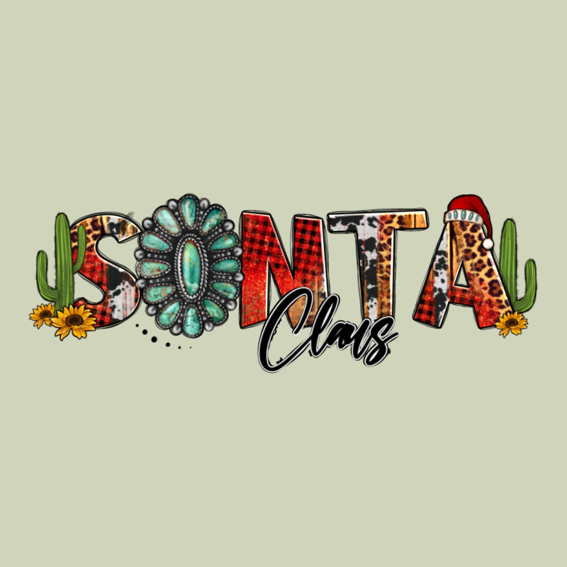 Western Christmas Santa Claus Sunflowers And Cactus Heavyweight Hoodie by Jasminsmagicworld | Teevron