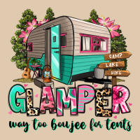 Glamper Way Too Boujee For Tents 2 Heavyweight Sweatshirt | Teevron