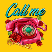 Call Me Roses And Pink Telephone Premium Hoodie | Teevron