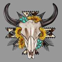 Cow Aztec Western Bull Skull Vintage Hoodie | Teevron