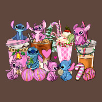 Stitch And Lilo Pink Christmas Coffee Cups Classic Tee | Teevron