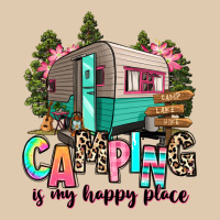 Camping Is My Happy Place Heavyweight Sweatshirt | Teevron