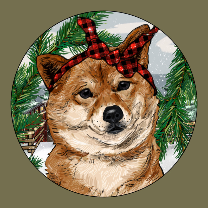 Shiba Inu Christmas Vintage Hoodie by RanaPortraitStore | Teevron
