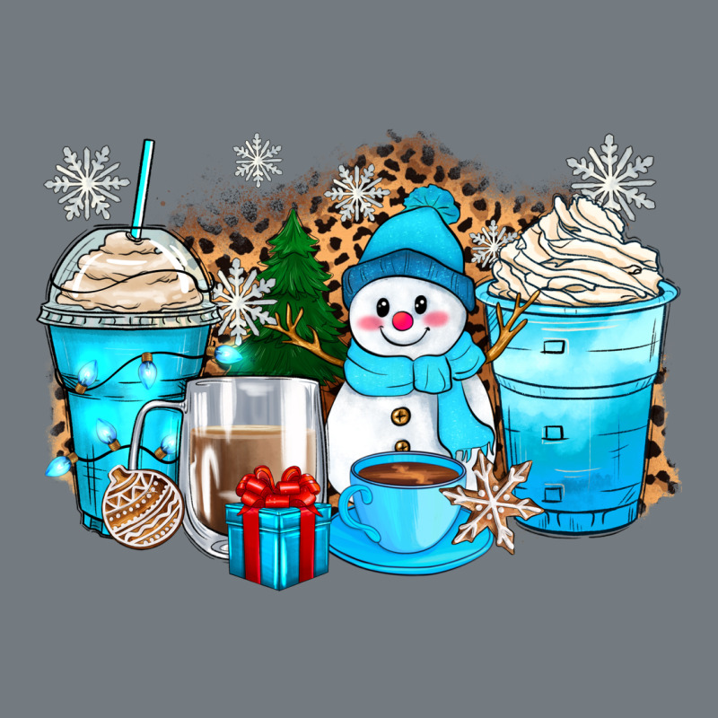 Winter Snowman Coffee Cups Heavyweight Sweatshirt by Zillion Design Studio | Teevron