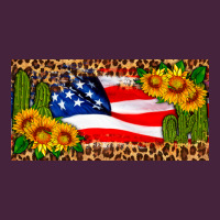 Usa Flag And Cactus License Plate Long Sleeve Tee | Teevron