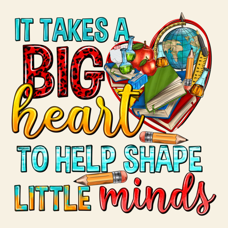 Big Heart To Help Shape Little Minds Tbw Vintage Tee by texasbilliewilder | Teevron