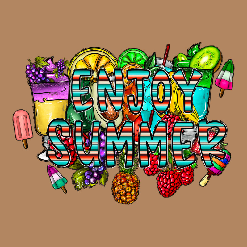 Enjoy Summer Long Sleeve Tee by CowhideDigitalArt | Teevron