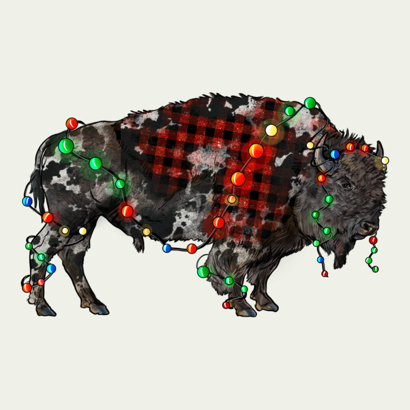 Christmas Bison Urban Heavy Tee by RanaPortraitStore | Teevron