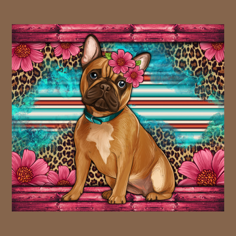 French Bulldog Floral Premium Tee by Artiststas | Teevron
