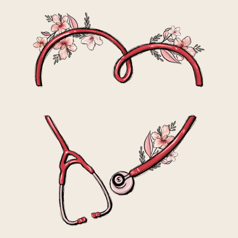 Custom Heart Stethoscope Premium Sweatshirt by MaliasSmallBusiness | Teevron