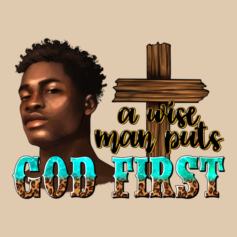 A Wise Man Puts God First Heavyweight Sweatshirt by texasbilliewilder | Teevron