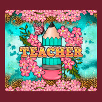 Teacher Floral Pencil Tumbler Zipper Hoodie | Teevron