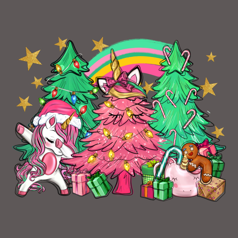 Unicorn Christmas Trees Premium Hoodie by NancyCooperArtShop | Teevron